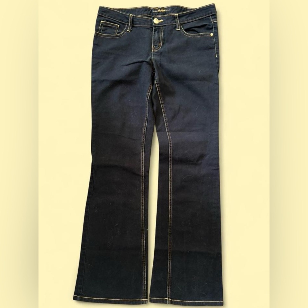 Y2K South Pole Black Flare Jeans